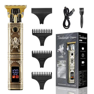 <span class=keywords><strong>Tondeuse</strong></span> à <span class=keywords><strong>barbe</strong></span> professionnelle de qualité supérieure, sans fil, rechargeable par USB, lame T à coupe zéro, pour la maison, la sculpture, les hommes, la <span class=keywords><strong>tondeuse</strong></span> à cheveux corporels - Product Image 1