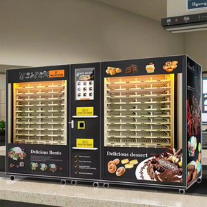 Máquina Expendedora de almuerzo de caja de comida rápida comercial de comida caliente al aire libre máquina expendedora inteligente automática - Product Image 1