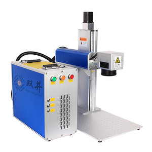 <span class=keywords><strong>Gravure</strong></span> au <span class=keywords><strong>laser</strong></span> à fibre divisée haute vitesse 20W, machine Raycus 50W, <span class=keywords><strong>code</strong></span> <span class=keywords><strong>QR</strong></span> - Product Image 1