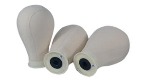 21 "22" 23 "24" 25 "Cabeza de <span class=keywords><strong>peluca</strong></span> corcho lienzo bloque cabeza maniquí <span class=keywords><strong>peluca</strong></span> pantalla estilo cabeza con agujero de montaje - Product Image 5