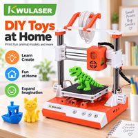 Mini imprimante 3D FDM de bureau, volume d'impression de 100 mm, buse de 0,4 mm, filament PLA de 1,75 mm, fonctionnement facile, imprimante pour débutants en matière éducative