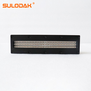 395nm tinta CMYKW UV LED lámpara de curado sistema de refrigeración por agua 160*20mm Konica 1054i Toshba Ce4m Ricoh G5N <span class=keywords><strong>Gual</strong></span> cabezas máquina de impresión - Product Image 1