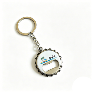 Vente en gros d'ouvre-bouteilles de style personnalisé pour plusieurs pays, Aruba, Bahamas, Phuket, <span class=keywords><strong>Venise</strong></span>, <span class=keywords><strong>île</strong></span>s Cayman, forme ronde, porte-clés - Product Image 2