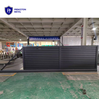 Princeton Aluminium Privacy Poorten Automatische Elektrische Opritpoorten Cantilever Schuifpoort