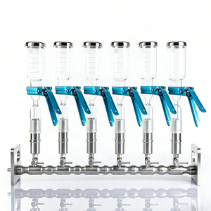 Filtre multiple en verre haute précision à 1/3/6 stations <span class=keywords><strong>pour</strong></span> la clarification des solutions et la filtration des suspensions en laboratoire - Product Image 5