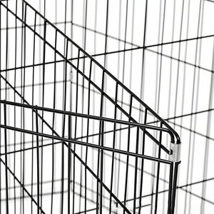 Corralito para mascotas, cercado clásico sólido para mascotas, animales pequeños, perro de Metal transpirable, botón para deportes al aire libre, cerca plegable para perros - Product Image 3