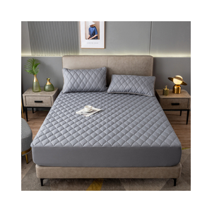 Funda de <span class=keywords><strong>colchón</strong></span> con revestimiento de TPU de tela de algodón 100%, Protector de <span class=keywords><strong>colchón</strong></span> <span class=keywords><strong>impermeable</strong></span> acolchado, <span class=keywords><strong>colchón</strong></span> hipoalergénico de calidad de tamaño personalizado - Product Image 1