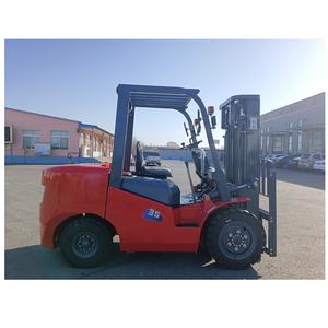 SAFER Brand New 5ton 6ton 7ton moteur diesel Chariot élévateur à fourche avec réservoir diesel et capacité de chargement de déplacement latéral - Product Image 1