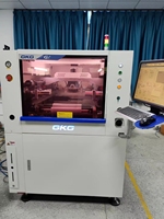 Printer pasta Solder bertenaga AI GKG G9 + dengan Motor PLC & komponen inti gir 220V manufaktur Zero-cacat