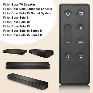 Télécommande de remplacement pour barre de son <span class=keywords><strong>Bose</strong></span> Solo série II/ haut-parleur <span class=keywords><strong>TV</strong></span> compatible avec les systèmes de son <span class=keywords><strong>TV</strong></span> Solo 5 10 15 série II - Product Image 1