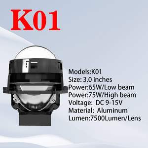 Nuevo modelo F5 K01 K03 KA7 90W 9000LM Bi LED Proyector Lente Faro 6500K Visión nocturna para RHD LHD 15V - Product Image 3