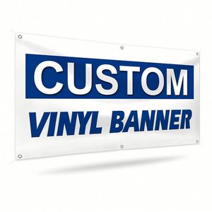 Bâches en tissu maillé imperméables et durables de 13 oz, toutes tailles, pour publicité extérieure, bâches personnalisées en vinyle PVC - Product Image 1