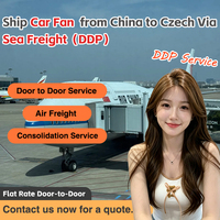 Agent maritime pour fans de voitures de Chine vers la République tchèque DDP porte-à-porte – Transitaire le plus rentable, logistique économique