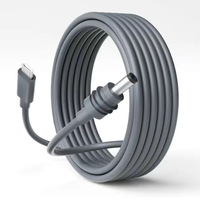 كابل بيانات طويل نشط USB3.0 من النوع A ذكر إلى مايكرو B ذكر للآلات الإلكترونية مع غلاف نايلون، متوفر بالجملة للاستخدام الصناعي