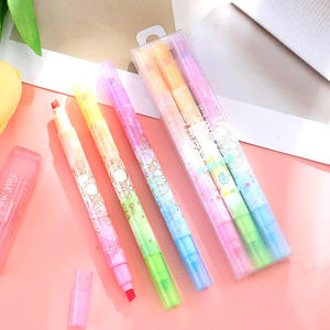 Marcador de Doble Punta de Alta Calidad Lumen, 6 Colores, Hecho de Plástico Acrílico para Uso Escolar en Dibujo y Graffiti - Product Image 2