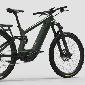 Montagne bisiklet Enduro çerçeve karbon Fiber bisikletleri yetişkinler için bisiklet Bafang M620 çerçeve E döngüsü