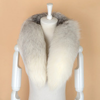 Automne et hiver femmes doux et confortable véritable fourrure Wrap renard cheveux queue écharpe été lapin bébé sexe