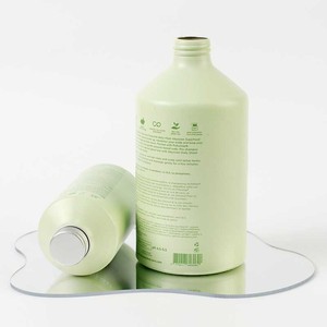 250ml 500ml màu xanh lá cây in ấn nhôm chai rỗng da hoàn hảo chai/có thể với nắp nhôm - Product Image 3