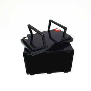 Caja de Batería Portátil de Doble Asa - 12V 55AH, Carcasa de Plástico ABS (229x138x208mm) para Aplicaciones de Energía Móvil y Equipos - Product Image 2
