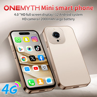 Nuevo Teléfono Celular SOYES M17 Pro de 4 Pulgadas, 3 GB de RAM, 64 GB de ROM, Android 12, Doble SIM, LTE, Mini Teléfono Inteligente 4G con Play Store