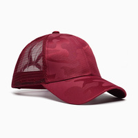Casquette de baseball sportive en polyester à calotte rigide pour le printemps et l'été, unisexe, pour la course, ajustable