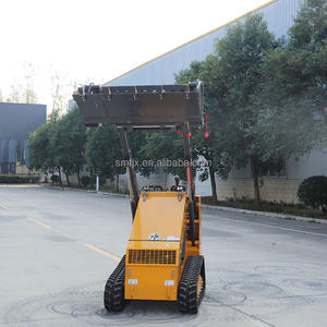 Mini cargadores sobre orugas, cargadores eléctricos hidráulicos diésel, cargador frontal, limpieza de nieve, motor PLC, Envío Gratis global - Product Image 5