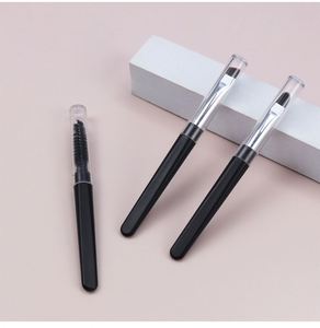 Nouveaux pinceaux portables pour cils et eye-liner, pinceaux à sourcils en silicone pour estomper les couleurs, pinceaux à lèvres, pinceaux de maquillage en gros - Product Image 4