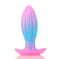 Masseur de prostate lumineux en silicone pour hommes, jouets sexuels anaux, dilatateur anal, plug anal pour femmes, dispositif de masturbation vaginale