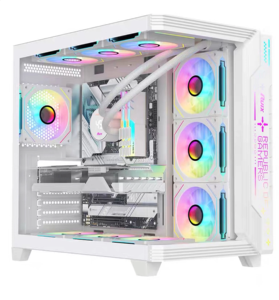 Station de travail IA 4× MI50 16 Go - Serveur d'inédition et de réglage fin des modèles LLM/Coder DeepSeek - Product Image 1