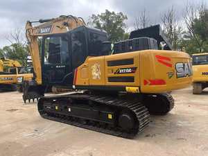 Sany รถขุดมือสอง215ชม. รถขุดตีนตะขาบแบรนด์ดังของจีนอุปกรณ์ขุดตีนตะขาบ SY215h - Product Image 5