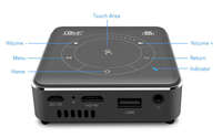 P11 4GB + 32GB Haute Définition 4K DLP Mini Micro Projecteur Portable 3D Smart Home Projection LED Lampe Android 9 Système D'opération