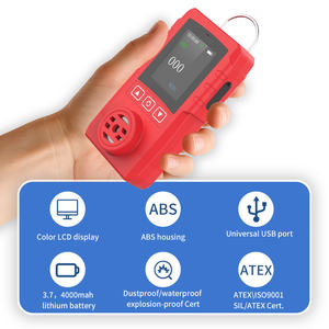 DR650 휴대용 가스 감지기 가연성 가스 위험 가스 H2S O2 <span class=keywords><strong>HCL</strong></span> NH3 PH3 CH4 NO2 방폭 휴대용 가스 누출 감지기 - Product Image 2