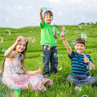 Lot de 24 mini-bâtonnets magiques à bulles Lapin, en gros, pour fêtes de Pâques, cadeaux pour enfants garçons et filles