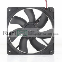 NMB 5V 12V 48V DC 24V 0.19A AC EC 12025 120X120X25MM 12CM Convertisseur de fréquence à roulement à billes Ventilateur de refroidissement à deux fils 11925SA-24N-AA