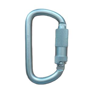 Carabiner Baja 30KN Bentuk D Ganda dengan Pengunci Otomatis, Bukaan 20mm, Jangkar Atap Permanen untuk Panjat Tebing, Pekerjaan Udara, dan Perlindungan Jatuh - Product Image 5