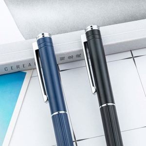 Wholesale 1.0Mm Business Frosted Metal Ballpoint With Custom Logo Hotel Advertising Gift Promotional <b>Pen</b> - Product Image 2