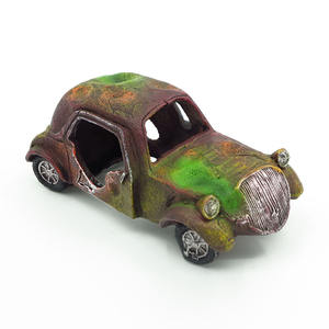 Résine ornement <span class=keywords><strong>Aquarium</strong></span> grotte décoration <span class=keywords><strong>Aquarium</strong></span> voiture endommagée décoration <span class=keywords><strong>Aquarium</strong></span> aménagement paysager - Product Image 3