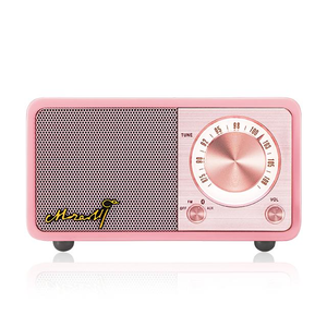 Vofull <strong>Pink</strong> Lithium Battery Portable Elderly Mini Speaker High-end <strong>Radio</strong> - Product Image 1