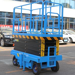 12m 320kg積載量 ディーゼル式足場油圧シザープラットフォーム価格 - Product Image 2