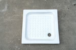 Baki dasar Pancuran serat Resin akrilik 600mm kualitas tinggi baki kamar mandi berdiri bebas tahan lama Keramik Modern penjualan laris - Product Image 2