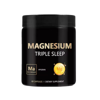 Capsules de L-Thréonate de Magnésium à Marque Blanche OEM – Triple Action pour le Sommeil, les Os et les Articulations chez l'Adulte – Supplément à base de L-Théanine et Acacetine