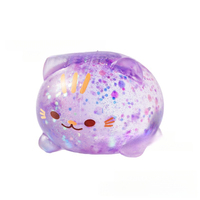 Jouet anti-stress mignon en forme de chaton en maltose, mini-squishy, très populaire