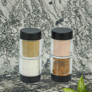 Coctelera portátil <span class=keywords><strong>de</strong></span> doble cabeza <span class=keywords><strong>de</strong></span> 70ml para tarros <span class=keywords><strong>de</strong></span> especias para mascotas, coctelera <span class=keywords><strong>de</strong></span> condimentos <span class=keywords><strong>de</strong></span> plástico para acampar al aire libre con tapa para almacenamiento - Product Image 3