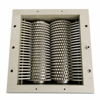 Pièce de rechange personnalisée pour chambre de broyeur robuste, pour broyeur industriel à un ou deux arbres, pour plastique, caoutchouc, pneus, métal