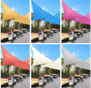 <span class=keywords><strong>Voile</strong></span> <span class=keywords><strong>d</strong></span>'<span class=keywords><strong>ombrage</strong></span> triangulaire et rectangulaire anti-UV pour piscine, jardin, mariage, cour - Product Image 2