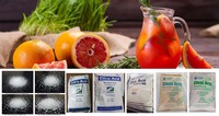 Acide citrique Additifs alimentaires Acide citrique Monohydrate Acide citrique Produits chimiques anhydres Enseigne de qualité alimentaire TTCA Prix d'usine