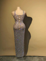 NOVANCE Y3441 Produits de dropshipping 2024 Robe de bal personnalisée Robe moulante en diamant pour femmes pour le bal de promo ou un anniversaire