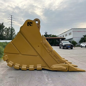 อะไหล่รถขุดงานหนักแบบกำหนดเองจากโรงงาน RSBM ถังตักหินแบบมีฟัน - Product Image 4