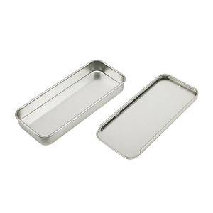 Boîte en métal étamé personnalisée format <span class=keywords><strong>King</strong></span> Size, 5 paquets, imprimée, avec couvercle coulissant CR anti-enfants, 100*40*15mm, argent, qualité alimentaire - Product Image 4