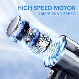 Portable High Speed Digital 100 Gears Cooling Conduction Mini <b>Fan</b> Battery Operated Rechargeable <b>Handheld</b> <b>Fan</b> - Product Image 3